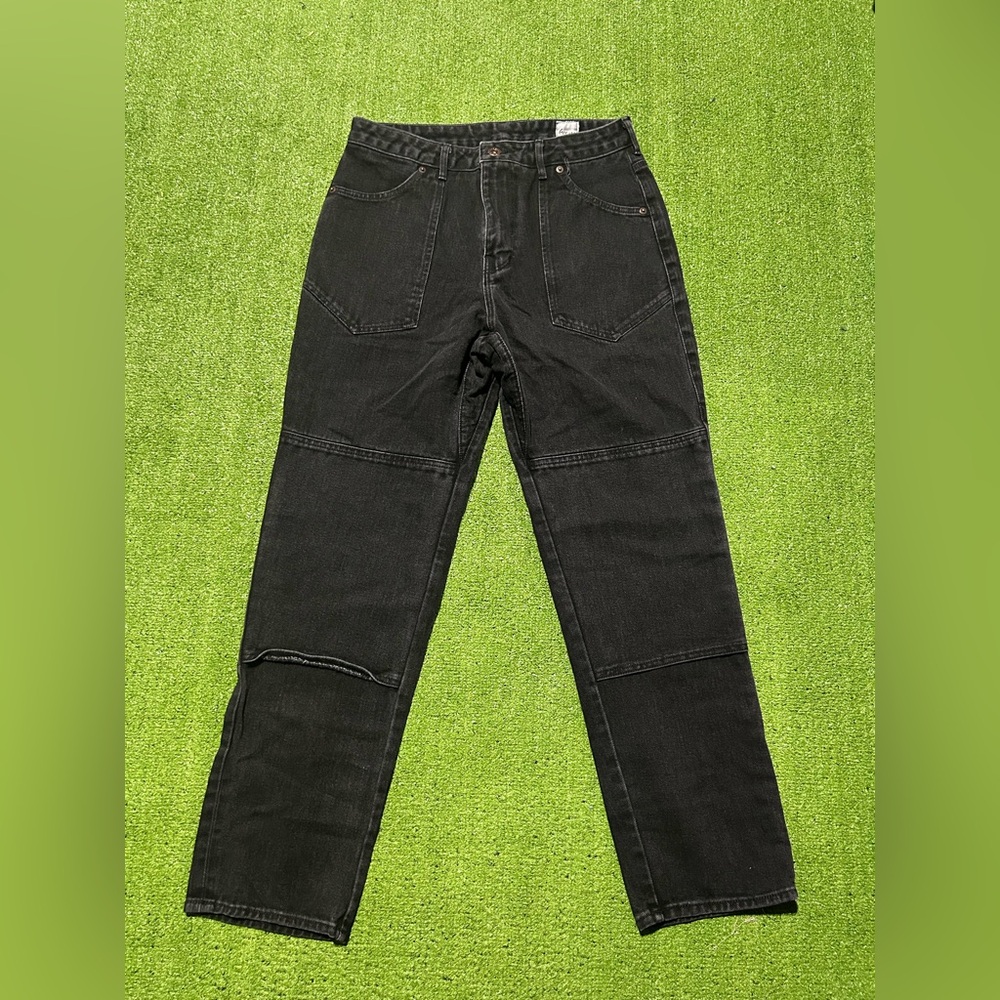 GAMINE Madame X Dungaree Womens Jeans Size 31 High Rise Denim